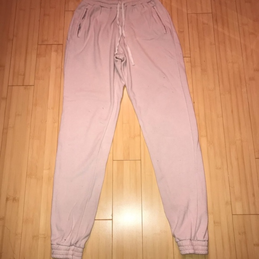 Brandy Melville Light Pink Rosa Sweatpants